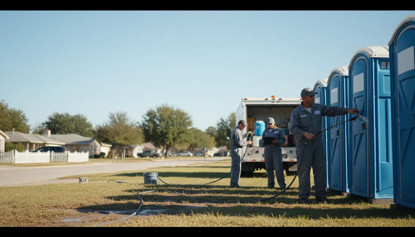 Long-Term Portable Toilet Rental in O Fallon, IL near me